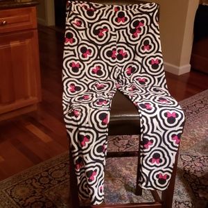 Tall and Curvy LuLaRoe Disney Minnie Leggings